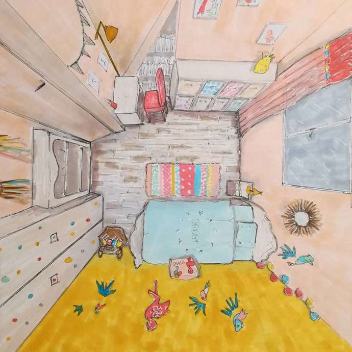 VanessArt & Decoration - Chambre fille - VanessArt